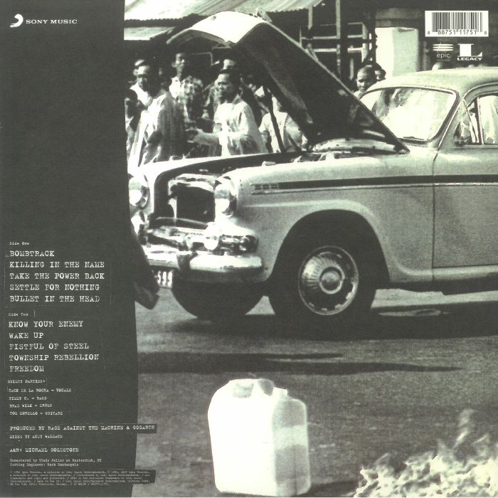 Rage Against the Machine-Rage against the Machine. Heavyweight vinyl
