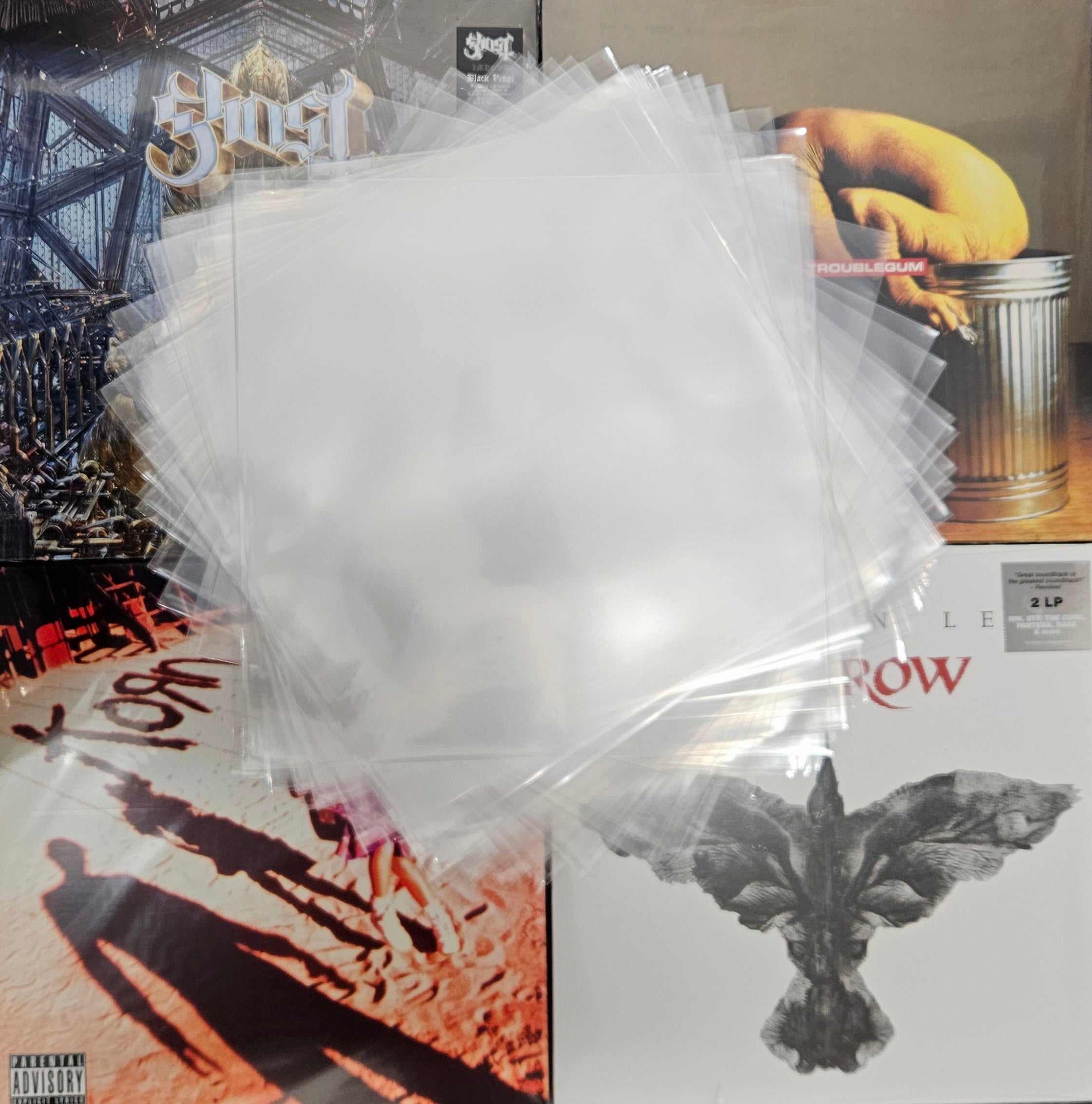 Crystal Outer Record Sleeve (bundle of 12)