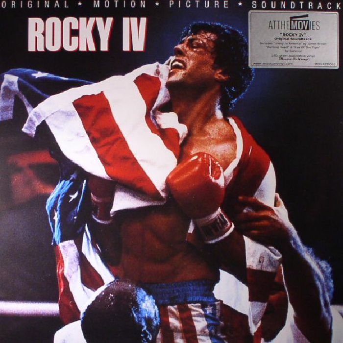 Rocky IV- Various Artists. Official Soundtrack on 180g Heavyweight Audiophile Vinyl 2016