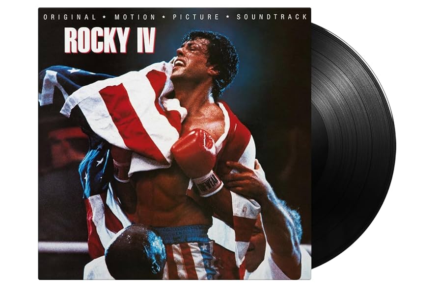 Rocky IV- Various Artists. Official Soundtrack on 180g Heavyweight Audiophile Vinyl 2016