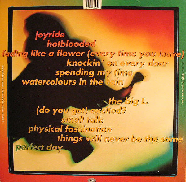 Roxette- Joyride. Gatefold Vinyl, 30th Anniversary Release