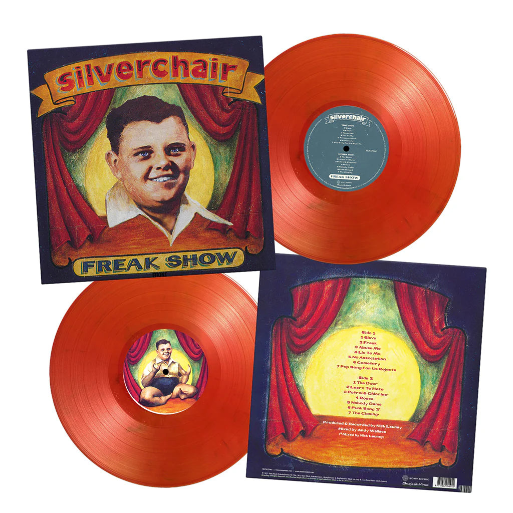 Silverchair- Freak Show. Limited Numbered Edition Red/Black Marbled 180g Gatefold Vinyl (includes poster)