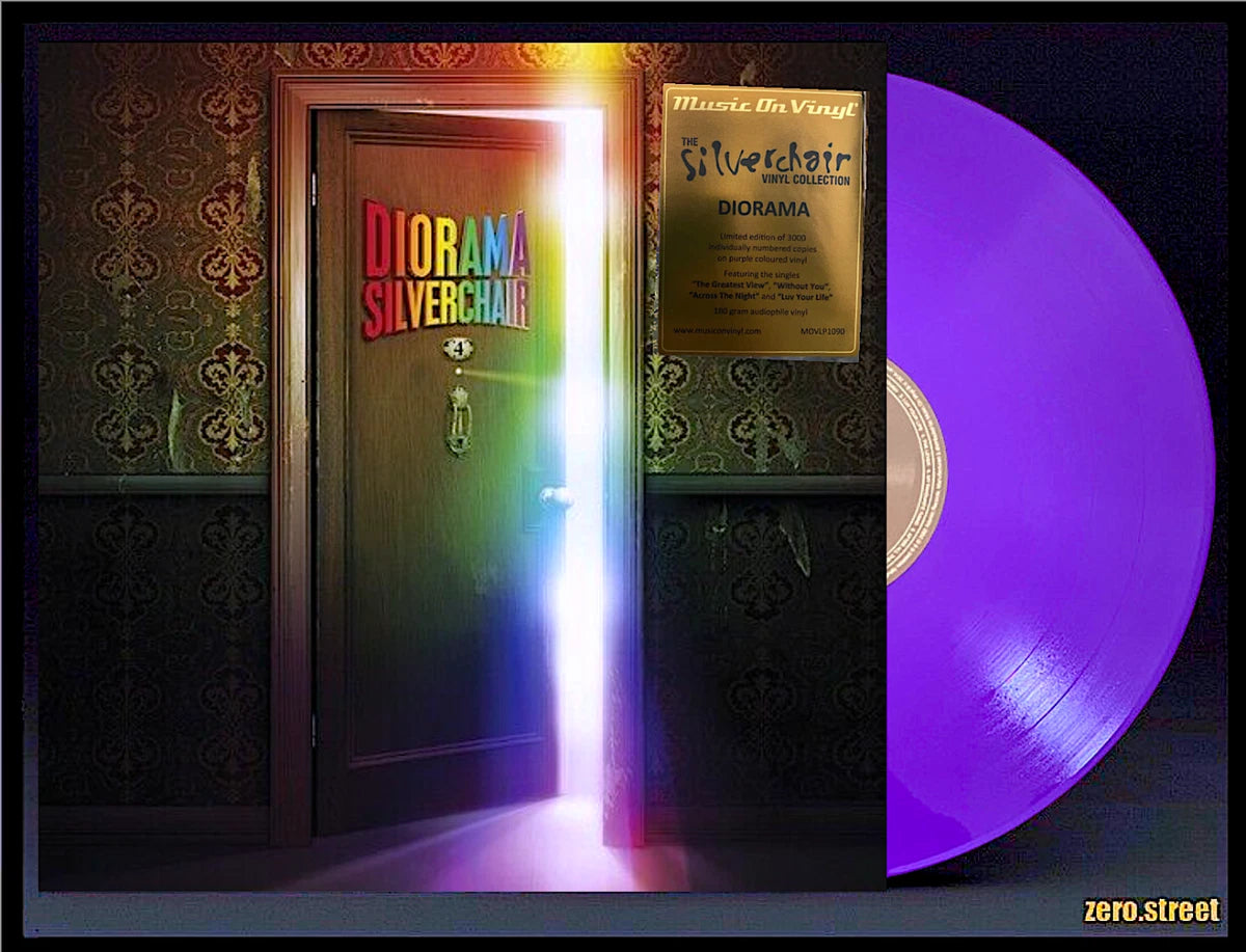 Silverchair- Diorama. Official Re-Release Limited Numbered Edition Purple 180g Gatefold Vinyl