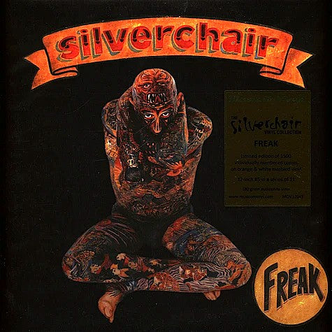 Silverchair- Freak EP. 12 inch Limited Numbered Edition Orange & White Marbled Vinyl