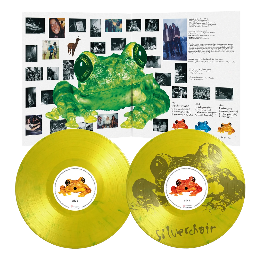 Silverchair-Frogstomp. 180g audiophile Limited numbered edition double LP, yellow & green marbled vinyl