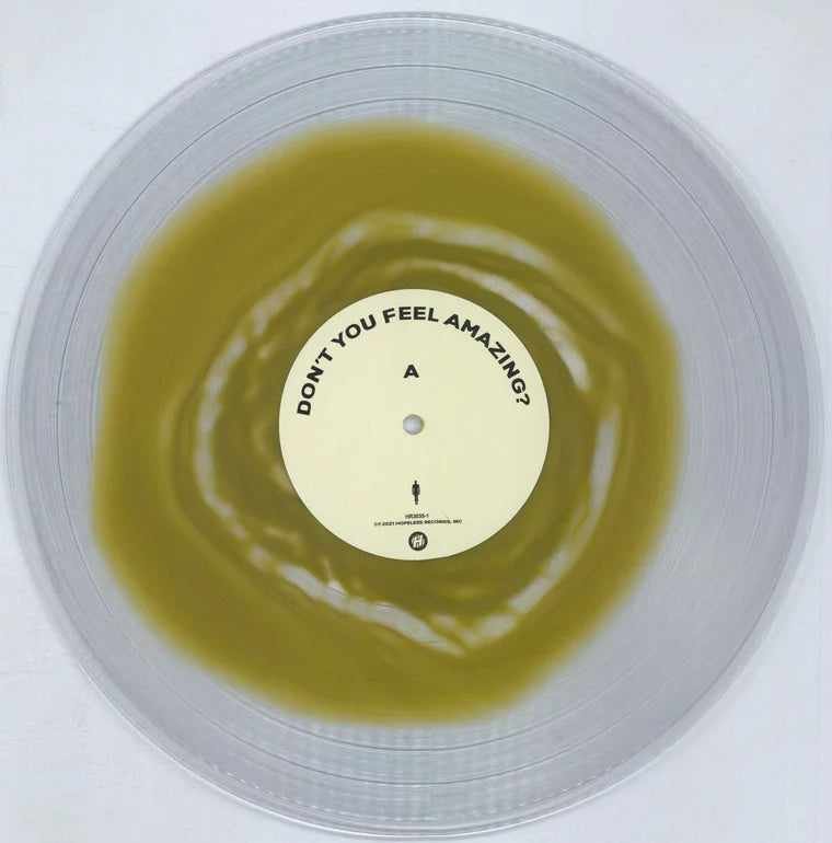 Trash Boat- Don't You Feel Amazing?  Limited Edition Gold/Clear Vinyl. Download Code Included.