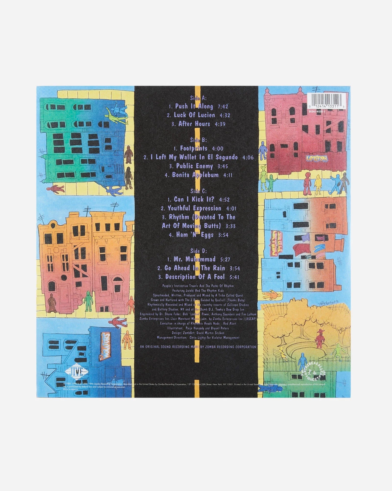 A Tribe Called Quest- People's Instinctive Travels & The Paths Of Rhythm. 2LP 180g, 25th Anniversary Edition
